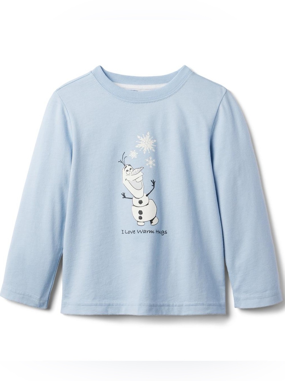Janie and Jack x Disney Frozen Olaf Tee (Ice Blue) Size 7